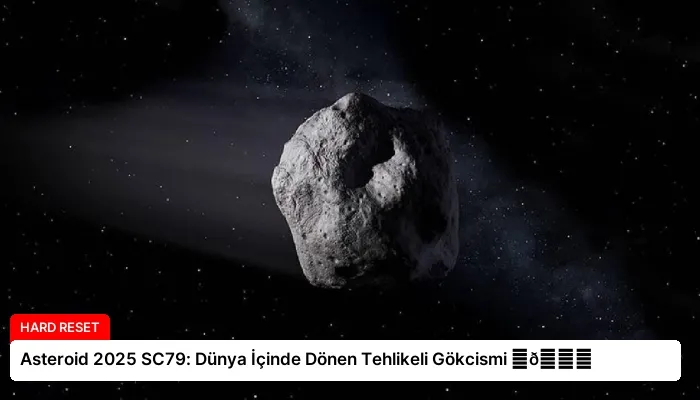 Asteroid 2025 SC79: Dünya İçinde Dönen Tehlikeli Gökcismi ⏬👇