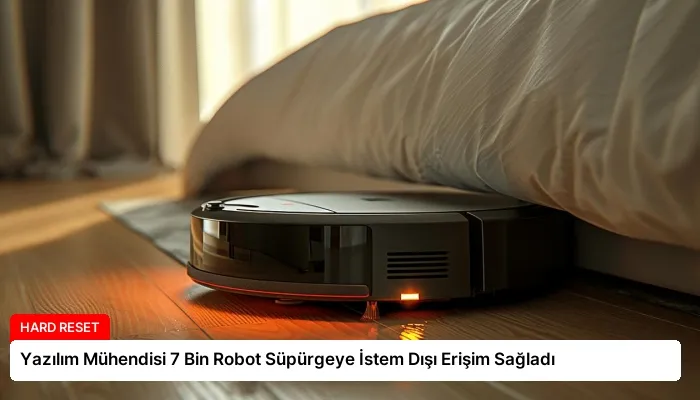 Yazılım Mühendisi 7 Bin Robot Süpürgeye İstem Dışı Erişim Sağladı