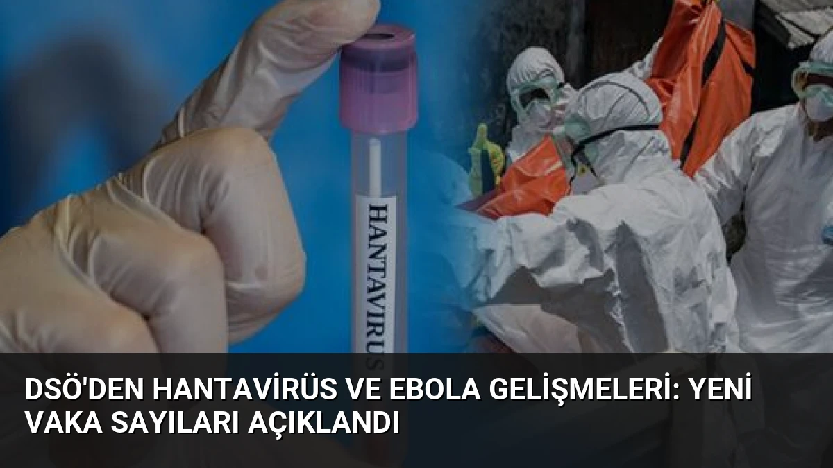 DSÖ’den Hantavirüs ve Ebola Gelişmeleri: Yeni Vaka Sayıları Açıklandı