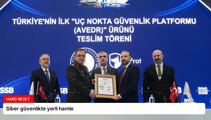 Siber güvenlikte yerli hamle