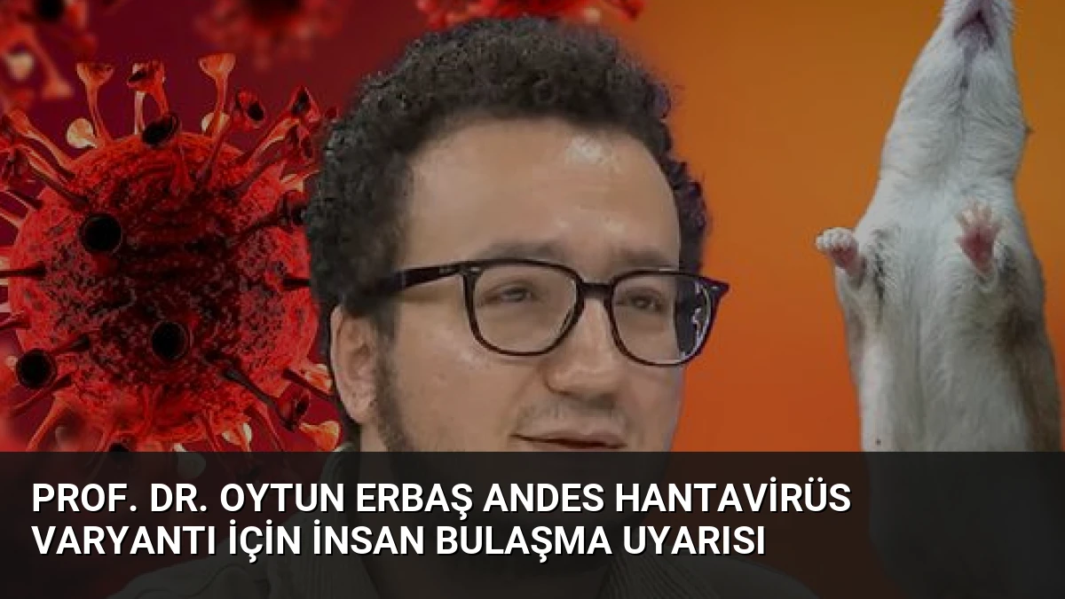 Prof. Dr. Oytun Erbaş Andes Hantavirüs Varyantı İçin İnsan Bulaşma Uyarısı