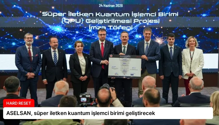 ASELSAN, süper iletken kuantum işlemci birimi geliştirecek