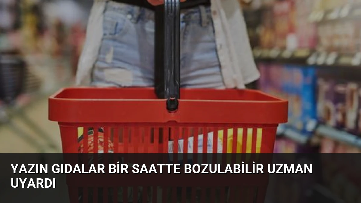 Yazın Gıdalar Bir Saatte Bozulabilir Uzman Uyardı