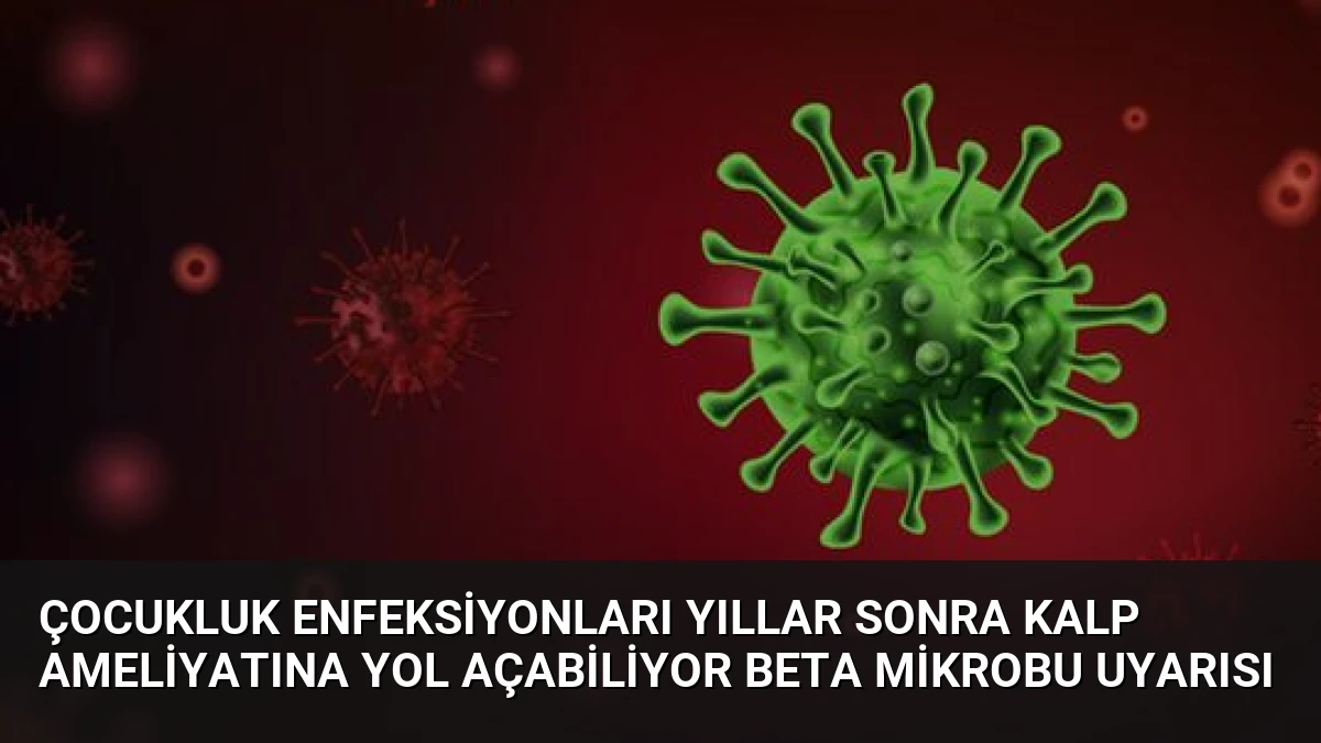 Çocukluk Enfeksiyonları Yıllar Sonra Kalp Ameliyatına Yol Açabiliyor Beta Mikrobu Uyarısı