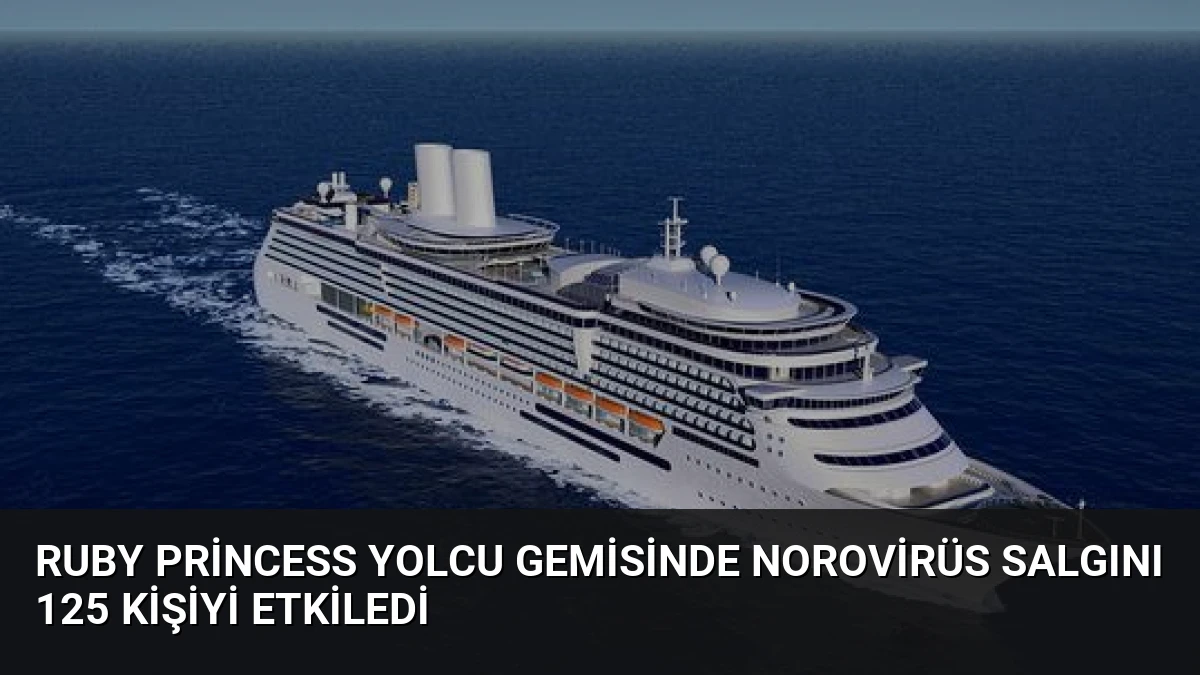 Ruby Princess Yolcu Gemisinde Norovirüs Salgını 125 Kişiyi Etkiledi
