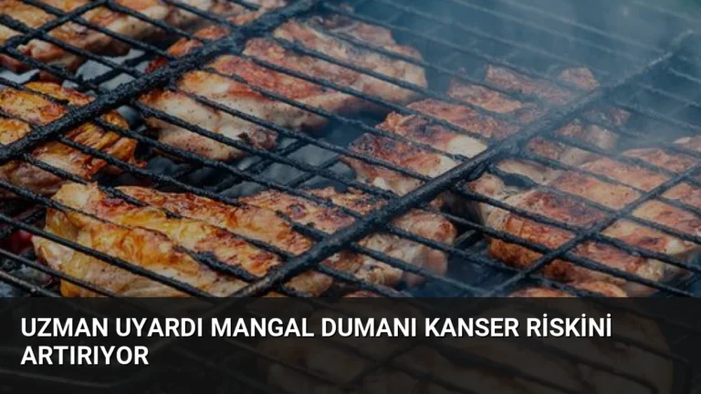 Uzman Uyardı Mangal Dumanı Kanser Riskini Artırıyor