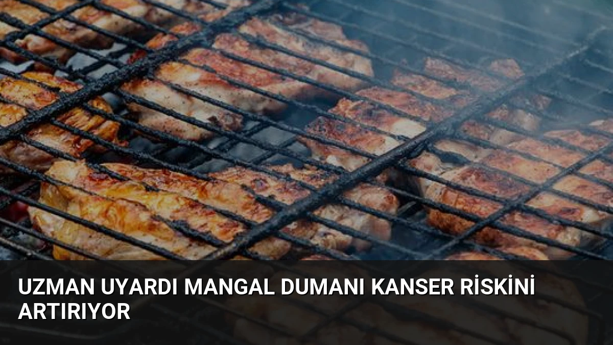 Uzman Uyardı Mangal Dumanı Kanser Riskini Artırıyor