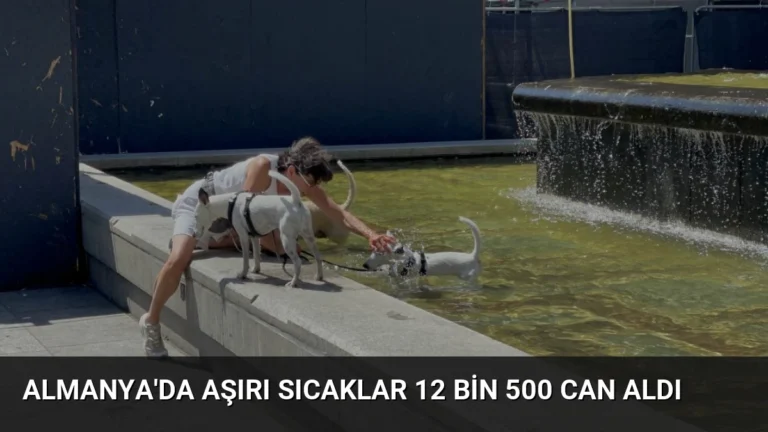 Almanya’da Aşırı Sıcaklar 12 Bin 500 Can Aldı