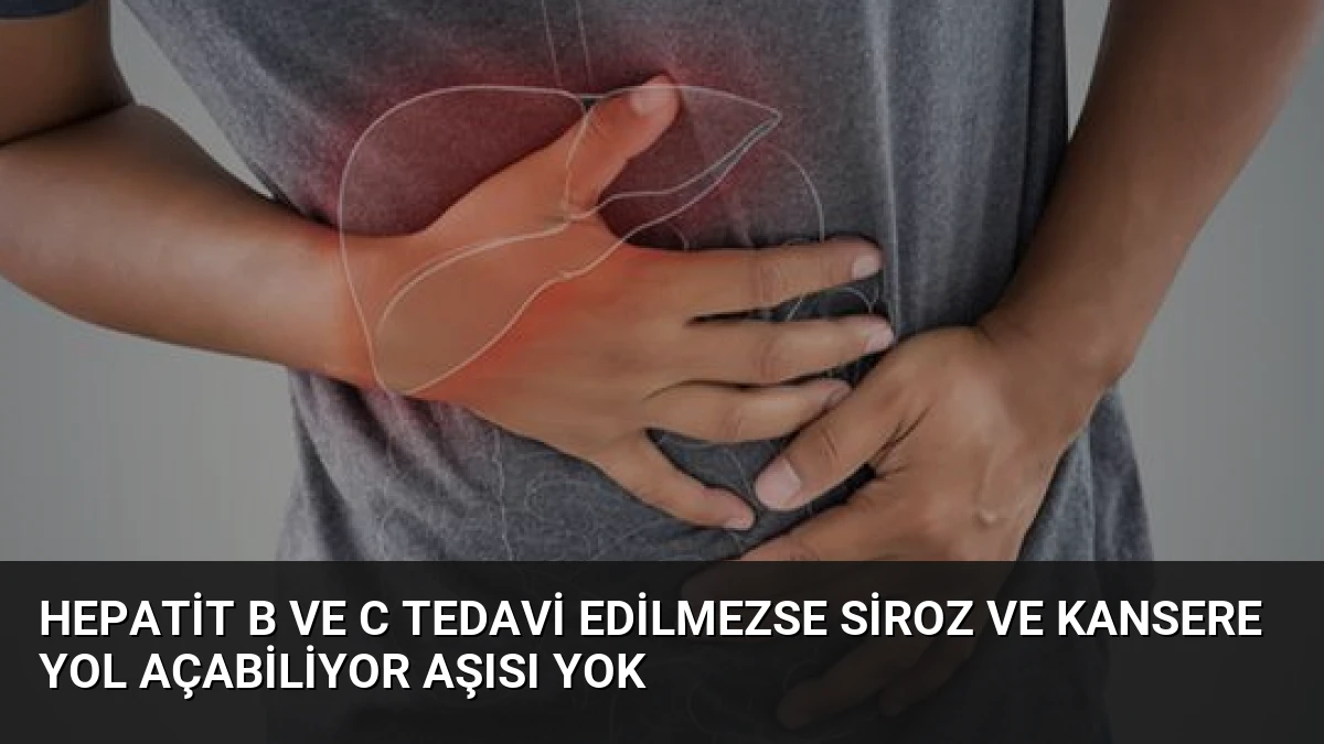Hepatit B ve C Tedavi Edilmezse Siroz ve Kansere Yol Açabiliyor Aşısı Yok