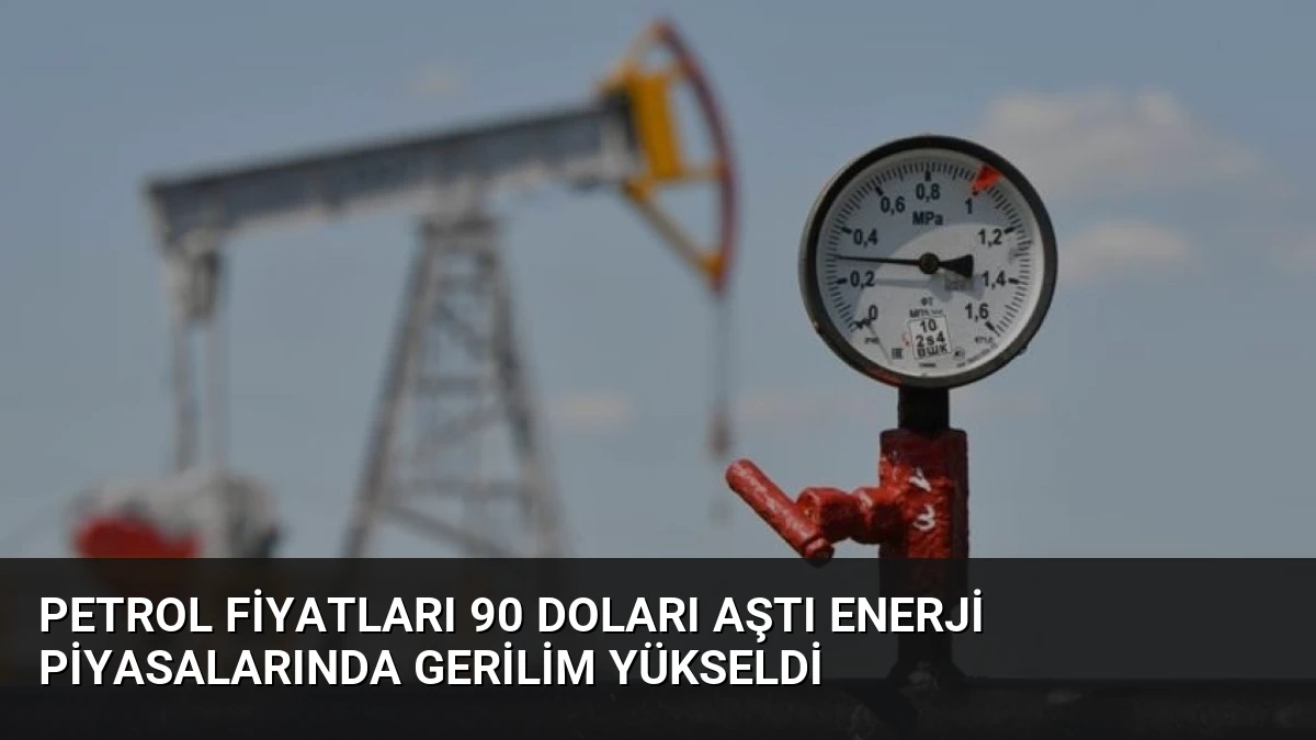 Petrol Fiyatları 90 Doları Aştı Enerji Piyasalarında Gerilim Yükseldi