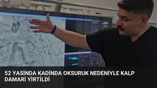 52 Yasinda Kadinda Oksuruk Nedeniyle Kalp Damari Yirtildi